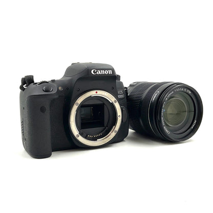 【全額返金保証】【最速発送】Canon デジタル一眼 EOS 8000D EF-S18-135 IS STM レンズキット ブラック 美品 動作確認済