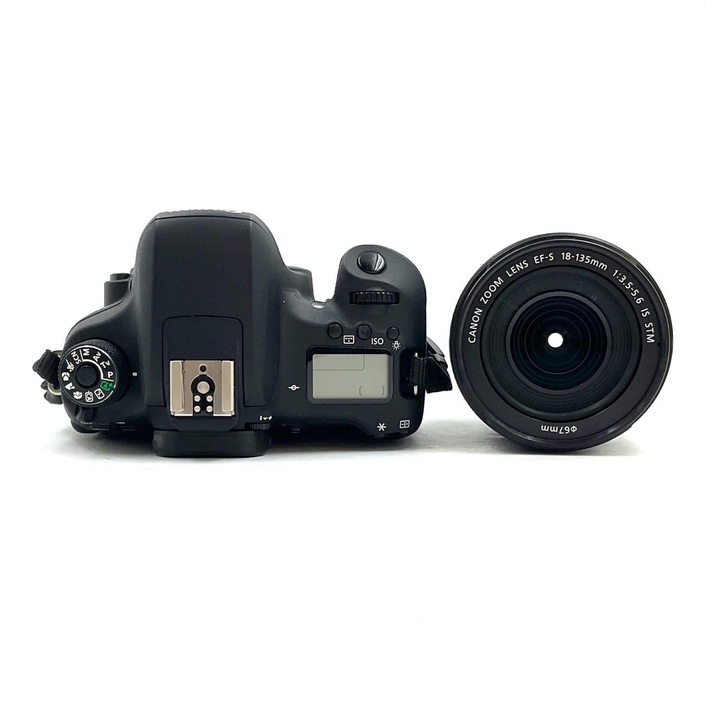 【全額返金保証】【最速発送】Canon デジタル一眼 EOS 8000D EF-S18-135 IS STM レンズキット ブラック 美品 動作確認済