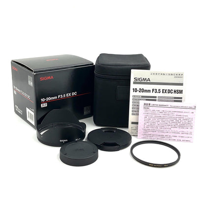【全額返金保証】【最速発送】SIGMA 10-20mm F3.5 EX DC HSM 動作確認済