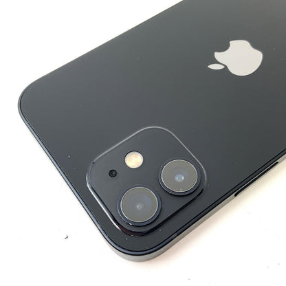 【全額返金保証】【最速発送】Apple iPhone iPhone 12 128GB ブラック Softbank 動作確認済 84%