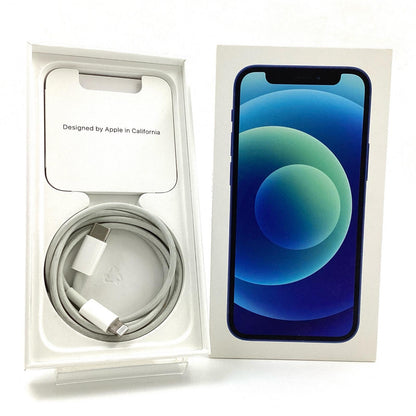 【全額返金保証】【最速発送】Apple iPhone iPhone 12 mini 64GB ブルー docomo 白ロム 動作確認済 67%