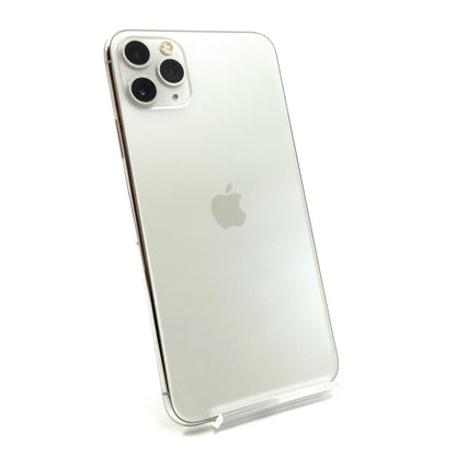 【全額返金保証】【最速発送】Apple iPhone iPhone Pro Max 11 Pro Max 256GB シルバー au 白ロム 動作確認済 82%