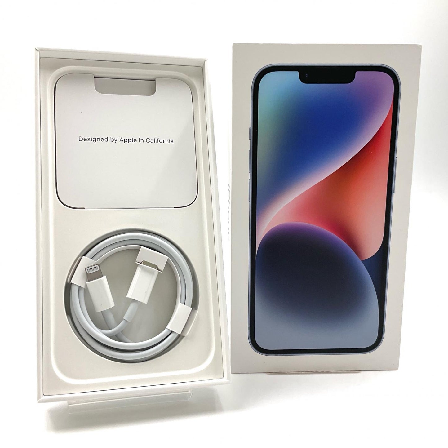 【全額返金保証】【最速発送】Apple iPhone iPhone 14 128GB ブルー au 動作確認済 87%