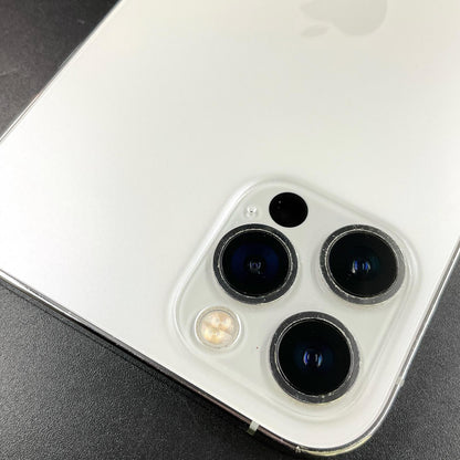 【全額返金保証】【最速発送】Apple iPhone iPhone 12 Pro 128GB シルバー docomo 白ロム 動作確認済 80%