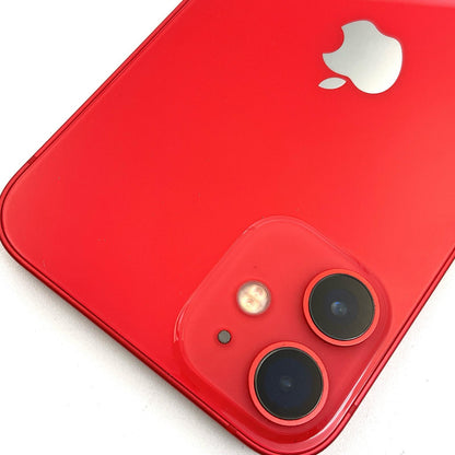 【全額返金保証】【最速発送】Apple iPhone iPhone 12 mini 64GB (PRODUCT)RED SIMフリー 動作確認済 85%
