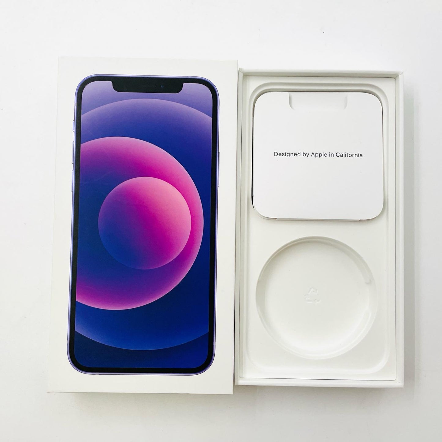 【全額返金保証】【最速発送】Apple iPhone iPhone 12 64GB パープル au 白ロム 動作確認済 80%