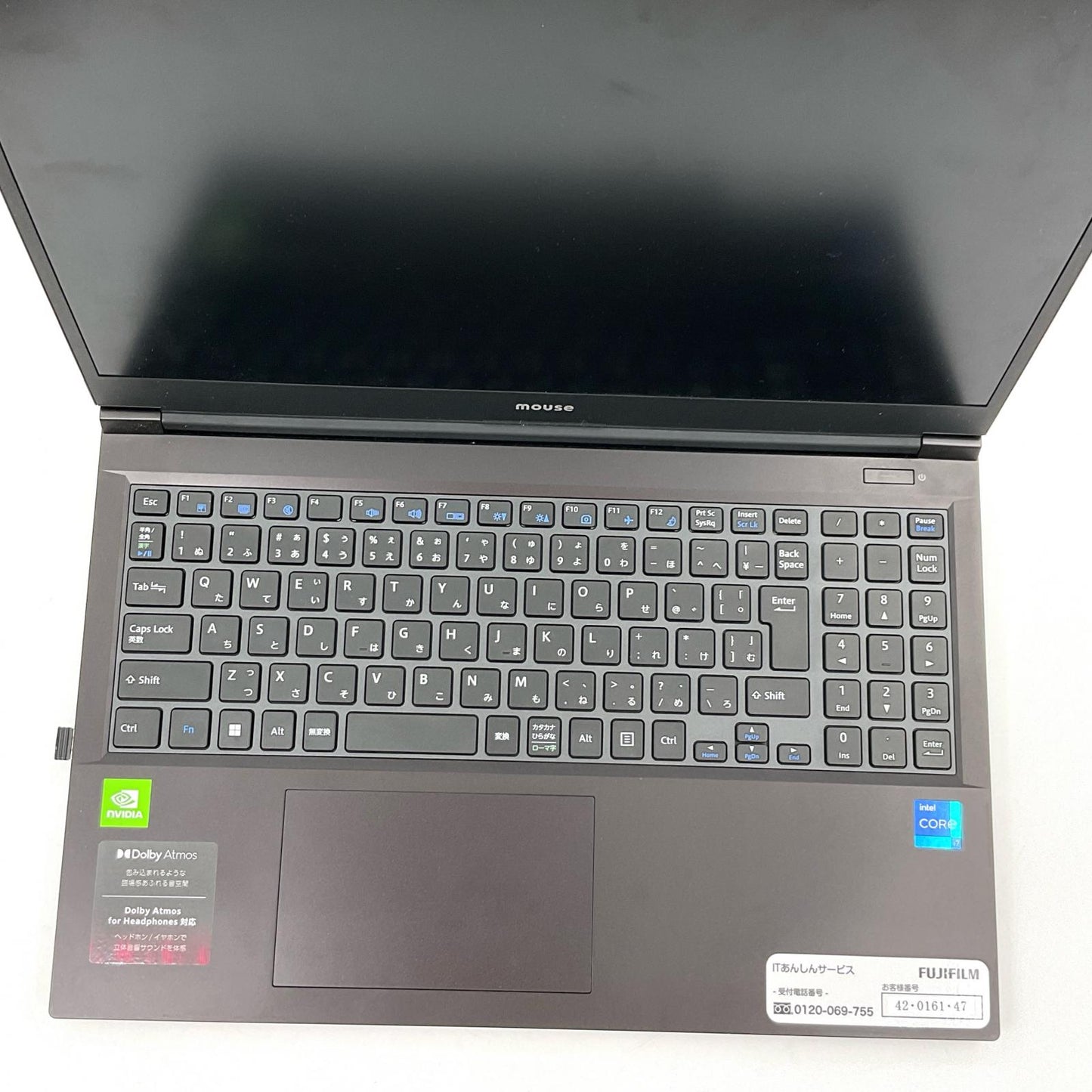 【全額返金保証】【最速発送】MouseComputer K5-i7ADLABW11 12th Gen Intel Core i7-12650H 16GB M.2 SSD 512GB NVIDIA GeForce MX550 91.3% 動作確認済
