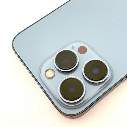 【全額返金保証】【最速発送】Apple iPhone iPhone 13 Pro 128GB シエラブルー au 白ロム 動作確認済 75%