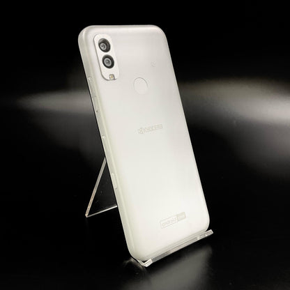 【全額返金保証】【最速発送】京セラ Android One S10 64GB ホワイト Softbank S10-KC 白ロム 動作確認済