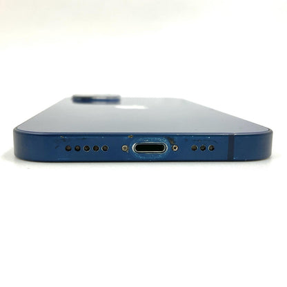 【全額返金保証】【最速発送】Apple iPhone iPhone 12 128GB ブルー Softbank 動作確認済 75%