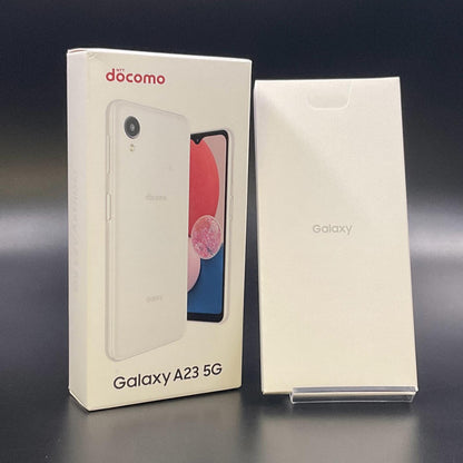 【全額返金保証】【最速発送】SAMSUNG Galaxy A23 5G 64GB ホワイト docomo SC-56C 白ロム 超美品 動作確認済