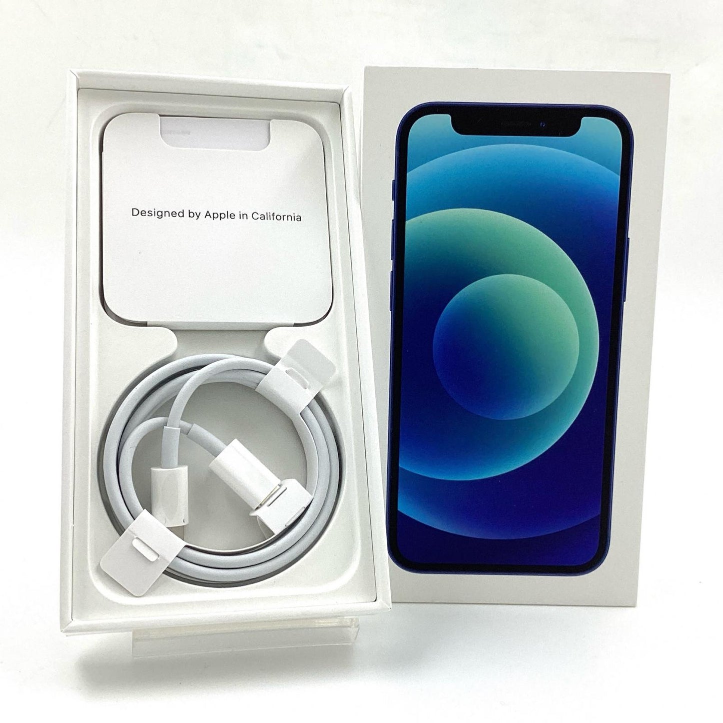【全額返金保証】【最速発送】Apple iPhone iPhone 12 mini 128GB ブルー Softbank 白ロム 動作確認済 83%