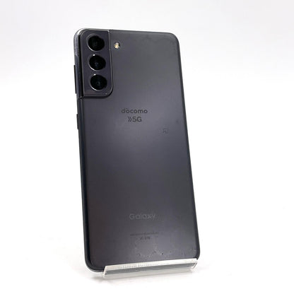 【全額返金保証】【最速発送】SAMSUNG Galaxy S21 5G 256GB ファントムグレー docomo SC-51B 白ロム 動作確認済