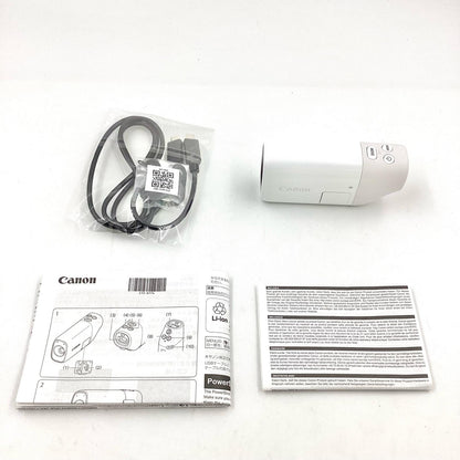 【全額返金保証】【最速発送】Canon コンパクトデジタルカメラ PowerShot ZOOM [ホワイト] 美品 動作確認済