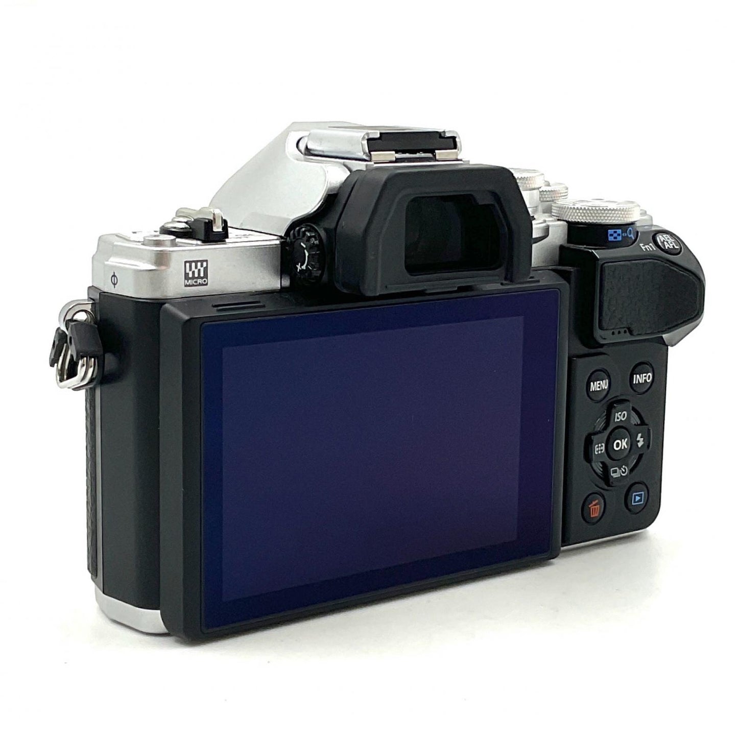 【全額返金保証】【最速発送】OLYMPUS デジタル一眼 OM-D E-M10 Mark III ボディ [シルバー] 美品 動作確認済