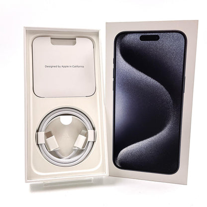 【全額返金保証】【最速発送】Apple iPhone iPhone Pro Max 15 Pro Max 256GB ブルーチタニウム 楽天モバイル 超美品 動作確認済 100%