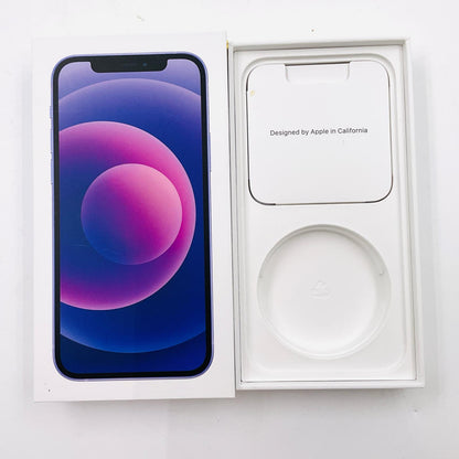 【全額返金保証】【最速発送】Apple iPhone iPhone 12 64GB パープル au 白ロム 動作確認済 80%