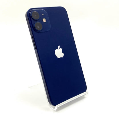 【全額返金保証】【最速発送】Apple iPhone iPhone mini 12 mini 64GB ブルー au 白ロム 動作確認済 100%