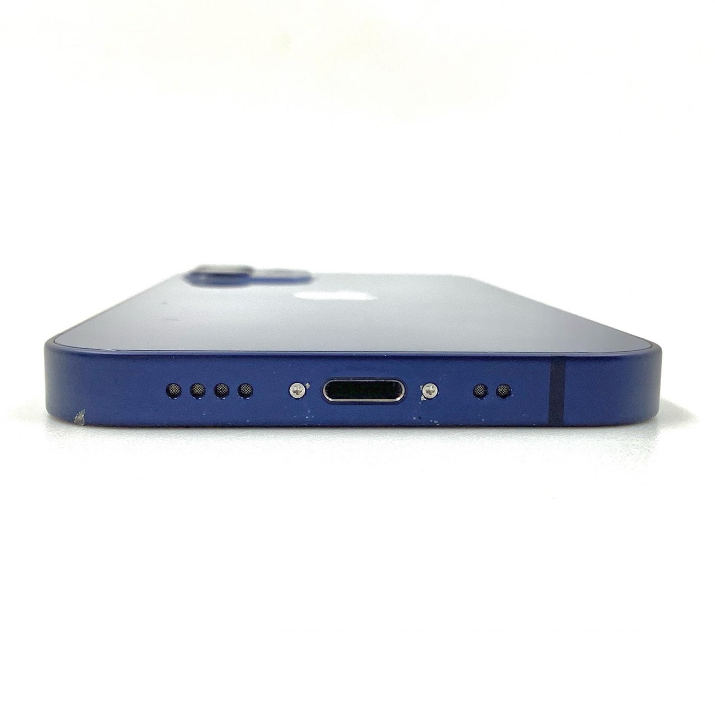 【全額返金保証】【最速発送】Apple iPhone iPhone mini 12 mini 64GB ブルー au 白ロム 動作確認済 100%