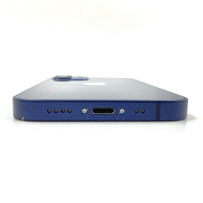 【全額返金保証】【最速発送】Apple iPhone iPhone mini 12 mini 64GB ブルー au 白ロム 動作確認済 100%