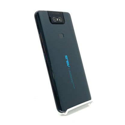 【全額返金保証】【最速発送】ASUS Zenfone 6 256GB ミッドナイトブラック SIMフリー ASUS_I01WD 動作確認済