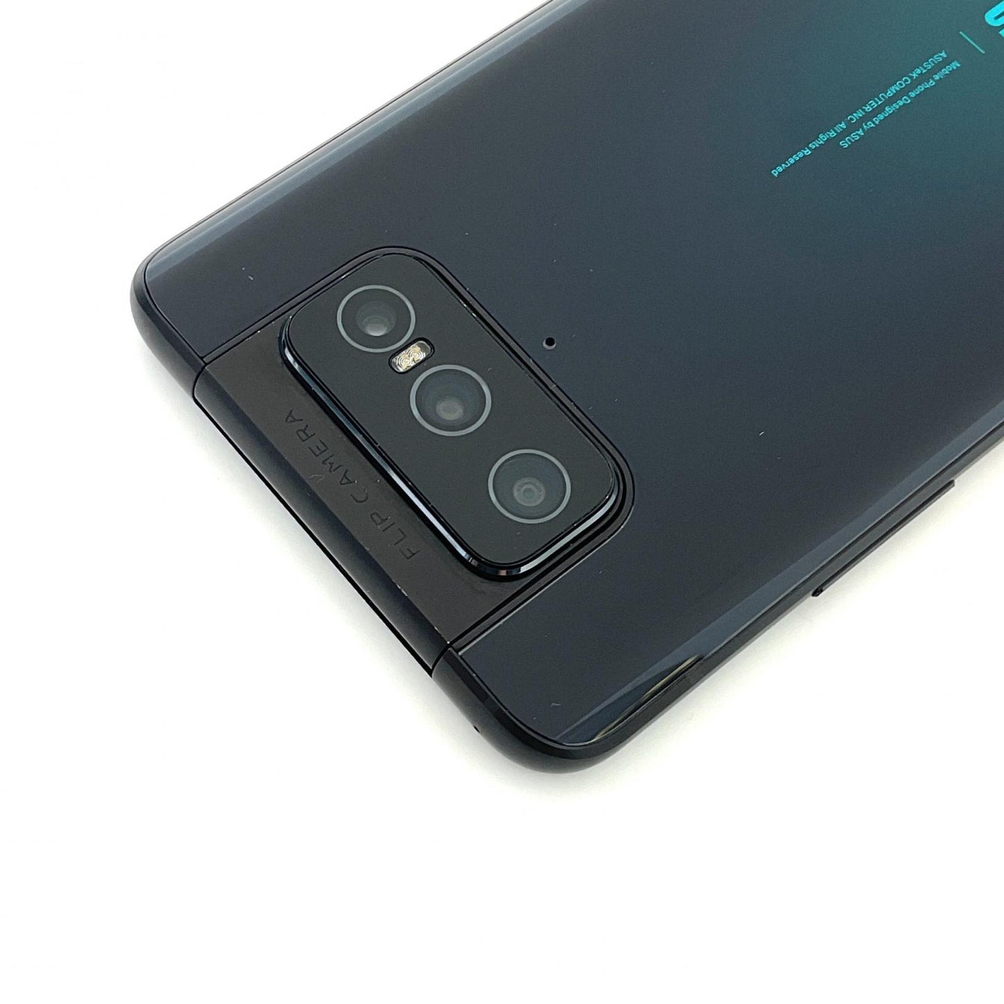 【全額返金保証】【最速発送】ASUS Zenfone7 Pro 256GB オーロラブラック SIMフリー ASUS_I002D 美品 動作確認済