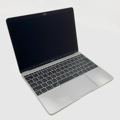 【全額返金保証】【最速発送】Apple MacBook 12インチ 2016 1.1GHz Intel Core m3 8GB SSD 256GB スペースグレイ 80.9% 動作確認済