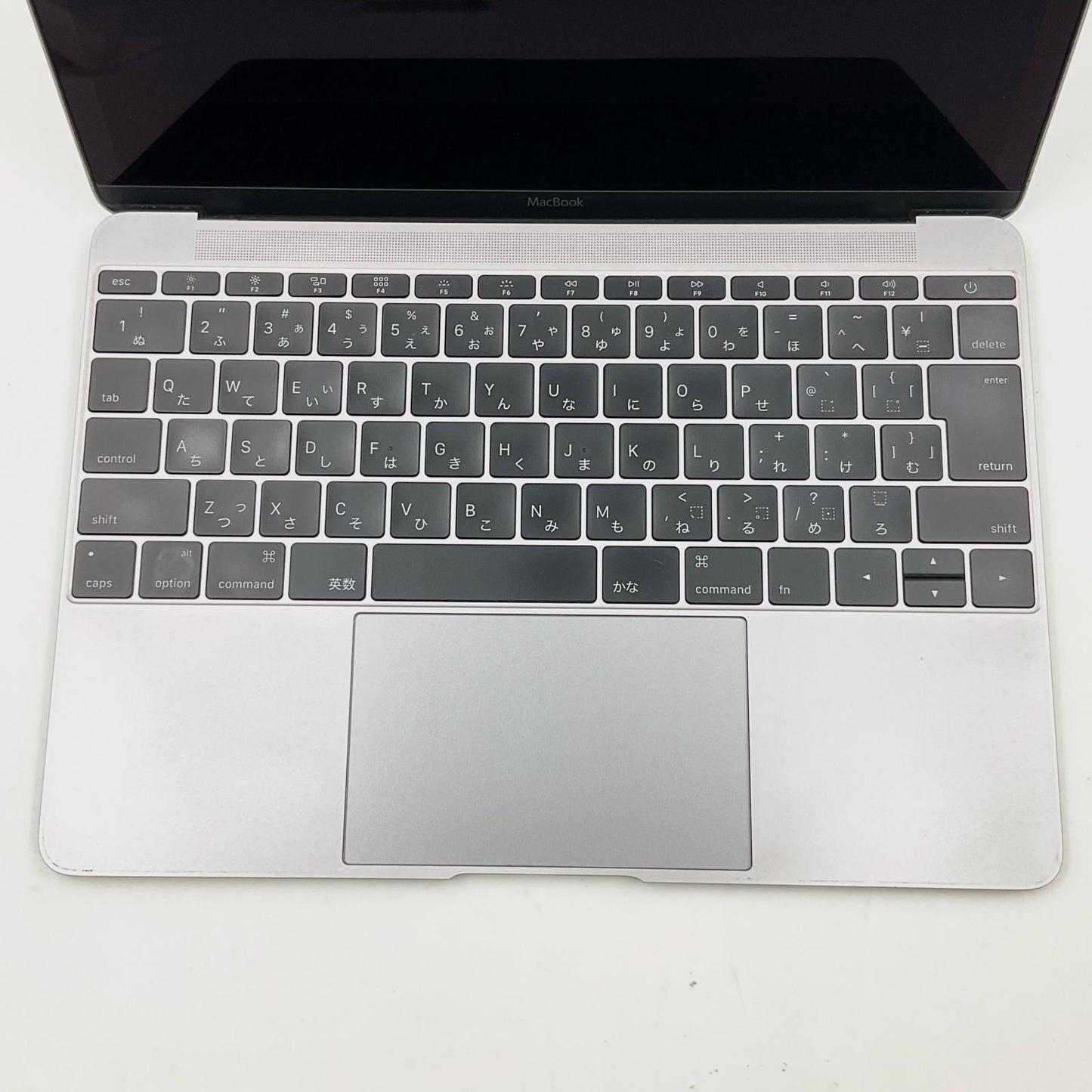 【全額返金保証】【最速発送】Apple MacBook 12インチ 2016 1.1GHz Intel Core m3 8GB SSD 256GB スペースグレイ 80.9% 動作確認済