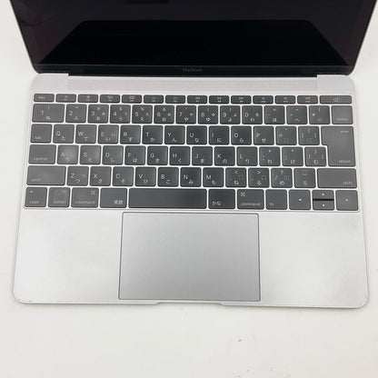 【全額返金保証】【最速発送】Apple MacBook 12インチ 2016 1.1GHz Intel Core m3 8GB SSD 256GB スペースグレイ 80.9% 動作確認済