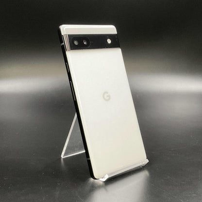 【全額返金保証】【最速発送】Google Pixel 6a 128GB Chalk SIMフリー GB17L 動作確認済