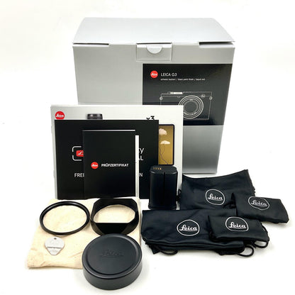 【全額返金保証】【最速発送】Leica コンパクトデジタルカメラ Q3 美品 動作確認済