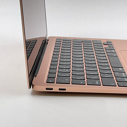 【全額返金保証】【最速発送】Apple MacBook Air 13.3インチ 2020 Apple M1 8GB SSD 256GB ゴールド 96% 美品 動作確認済