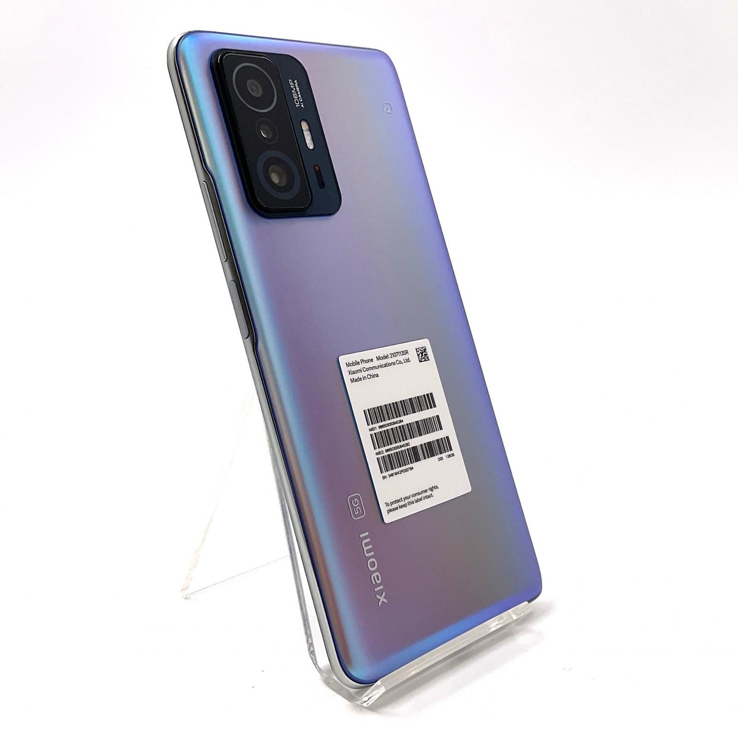 【全額返金保証】【最速発送】Xiaomi Xiaomi 11T Pro 128GB セレスティアルブルー SIMフリー 2107113SR 美品 動作確認済