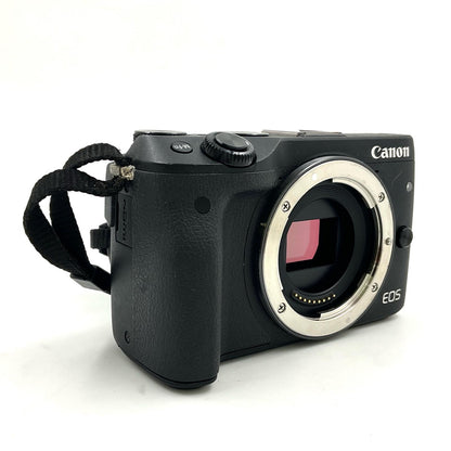 【全額返金保証】【最速発送】Canon デジタル一眼 EOS M3 ダブルズームキット2 [ブラック] 動作確認済