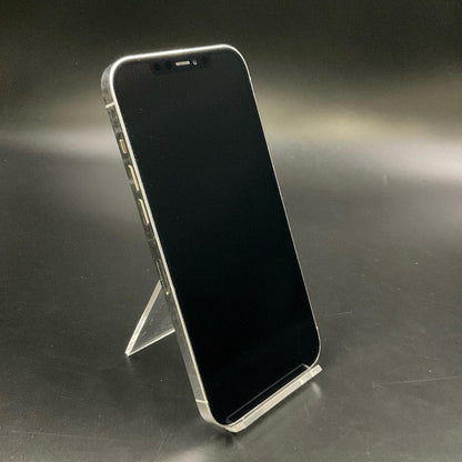 【全額返金保証】【最速発送】Apple iPhone iPhone 12 Pro Max 128GB シルバー au 動作確認済 75%
