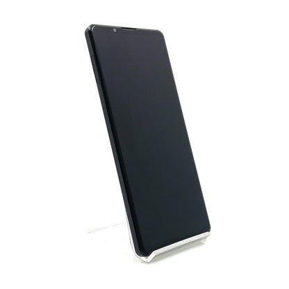 【全額返金保証】【最速発送】Sony Xperia Xperia 1 III 256GB フロストブラック docomo SO-51B 白ロム 動作確認済