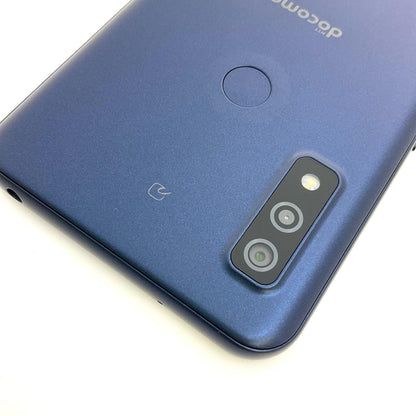 【全額返金保証】【最速発送】富士通 arrows arrows We 64GB ネイビー docomo F-51B 白ロム 動作確認済