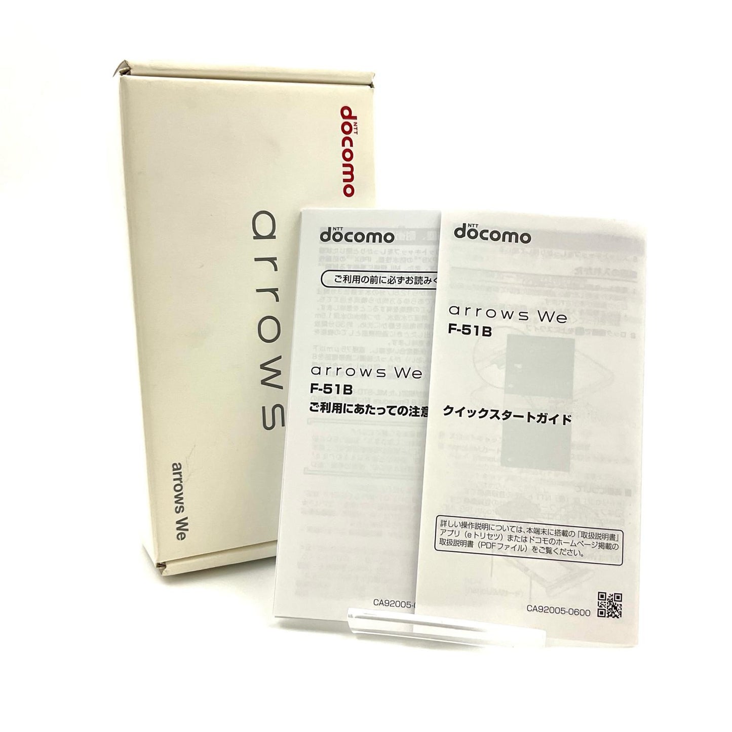 【全額返金保証】【最速発送】富士通 arrows arrows We 64GB ネイビー docomo F-51B 白ロム 動作確認済
