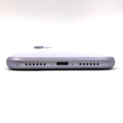 【全額返金保証】【最速発送】Apple iPhone iPhone 11 64GB パープル Softbank 白ロム 動作確認済 84%