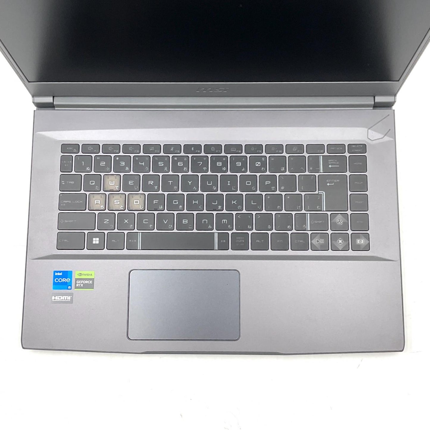 【全額返金保証】【最速発送】MSI Thin 15 B12UC MS-16R8 Intel Core i5-12450H 16GB M.2 SSD 512GB NVIDIA GeForce RTX 3050 100% 美品 動作確認済