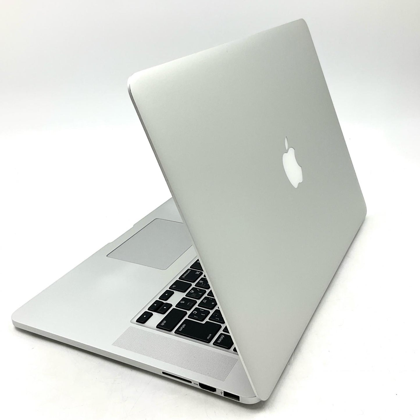 【全額返金保証】【最速発送】Apple MacBook Pro 15.4インチ 2015 2.2GHz クアッドコア Intel Core i7 16GB SSD 256GB シルバー 100% 動作確認済