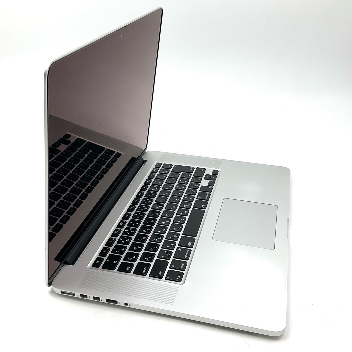 【全額返金保証】【最速発送】Apple MacBook Pro 15.4インチ 2015 2.2GHz クアッドコア Intel Core i7 16GB SSD 256GB シルバー 100% 動作確認済