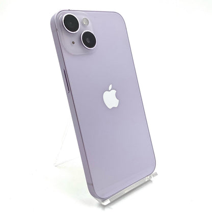 【全額返金保証】【最速発送】Apple iPhone iPhone 14 256GB パープル au 動作確認済 87%