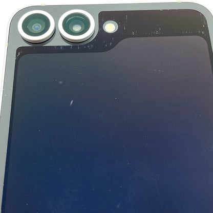 【全額返金保証】【最速発送】SAMSUNG Galaxy Z Flip6 256GB ホワイト SIMフリー SM-F741Q 動作確認済