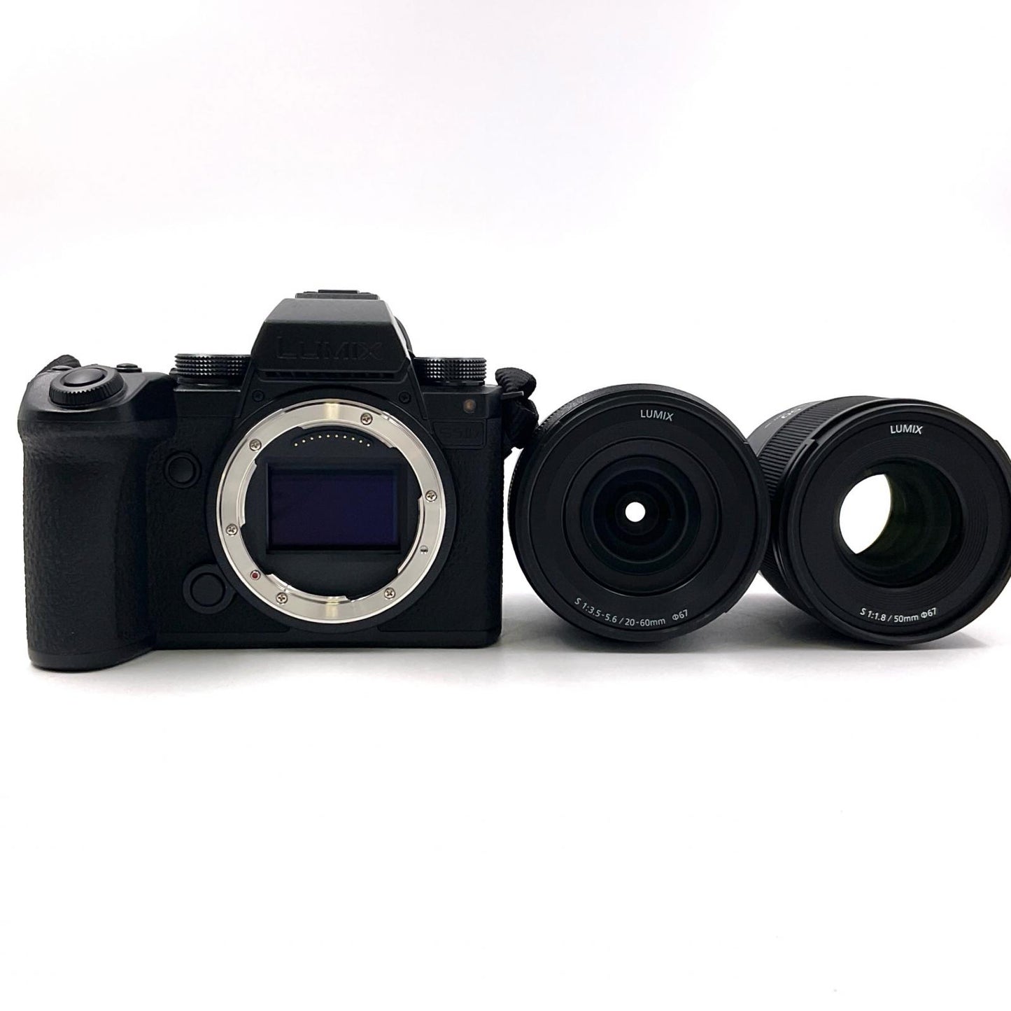 【全額返金保証】【最速発送】Panasonic デジタル一眼 LUMIX DC-S5M2XW ダブルレンズキット ブラック 動作確認済