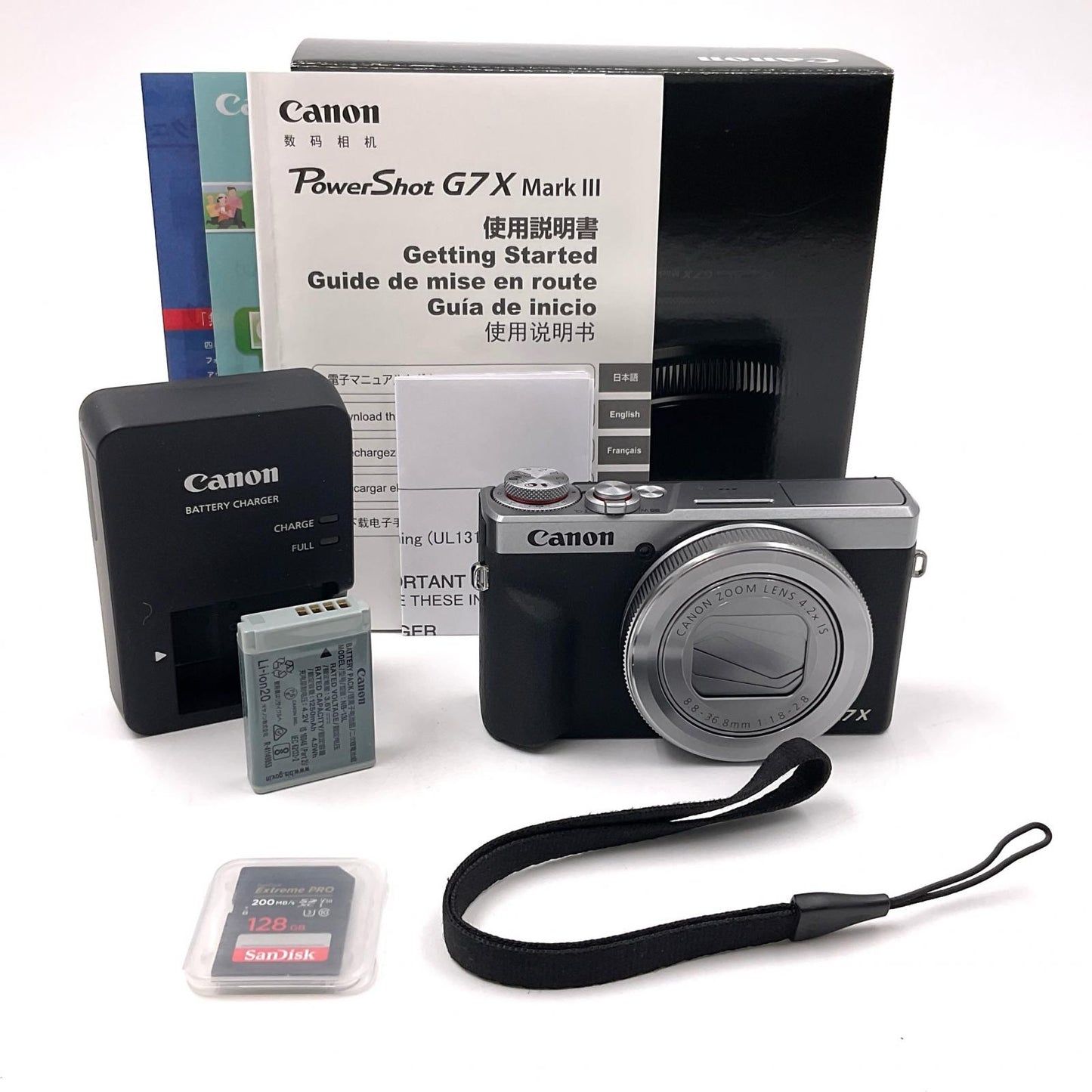 【全額返金保証】【最速発送】Canon コンパクトデジタルカメラ PowerShot G7 X Mark III 美品 動作確認済