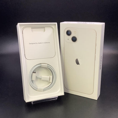 【全額返金保証】【最速発送】Apple iPhone iPhone 13 128GB スターライト docomo 白ロム 美品 動作確認済 88%