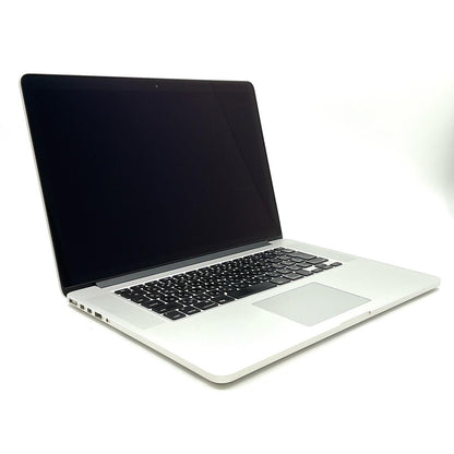 【全額返金保証】【最速発送】Apple MacBook Pro 15インチ 2012 intel core i7 8GB SSD 256GB シルバー 81.6% 動作確認済