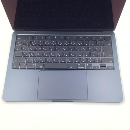 【全額返金保証】【最速発送】Apple MacBook Air 2022 Apple M2  8GB SSD 256GB ミッドナイト 86% 動作確認済