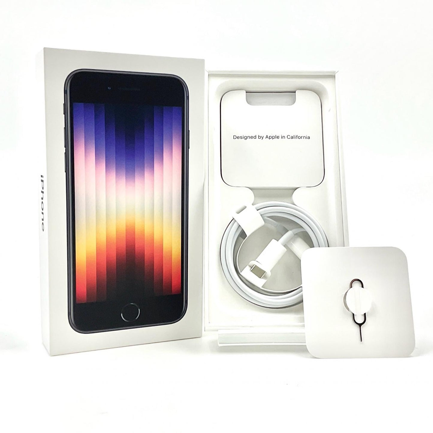 【全額返金保証】【最速発送】Apple iPhone iPhone SE（第3世代） 64GB ミッドナイト SIMフリー 動作確認済 86%
